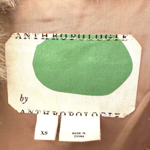 Anthropologie Faux-Fur Midi Vest - Picture 2 of 5